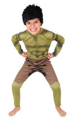View Item Boys Classic Hulk Superhero Fancy Dress Costume